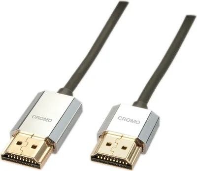 Produktbild von Lindy 41676 HDMI-Kabel 4,5 m HDMI Typ A (Standard) Schwarz, Gold, Silber