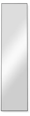 Immagine prodotto di SensaHome Specchio a stelo - Specchio da parete minimalista - Nero - Moderno - Specchio per il trucco/specchio da bagno - 39 x 156 cm