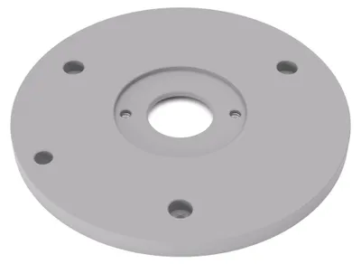 Produktbild von PRIWAS Grundplatte/Adapterplatte für Kopierhülsen passend für Bosch GKF 1600 Taucheinheit | Gleitplatte passend für Bosch Oberfräsen