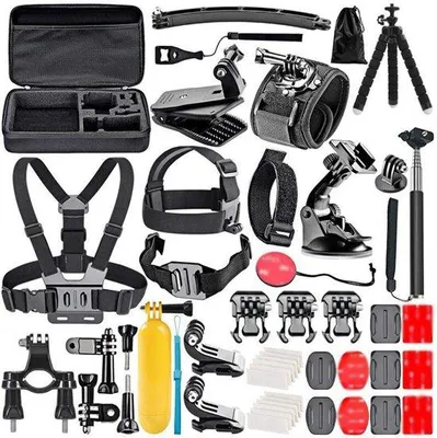 Obrázek produktu pro Sada příslušenství pro GoPro, k dispozici v různých barvách, 50 kusů v balení.