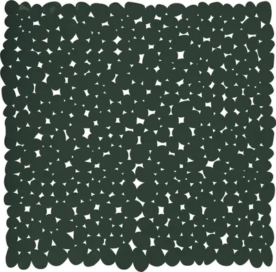 Produktbild von MSV Rutschfeste Dusch-/Badematte Bad - PVC - dunkelgrun - 53x53 cm
