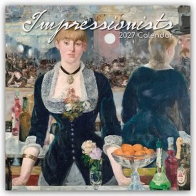 Productafbeelding van Impressionisten – Impressionisme. Kunstkalender 2027 – 12-maands kalender: Original The Gifted Stationery Co. Ltd [Meertalig] [Kalender] (Wandkalender)