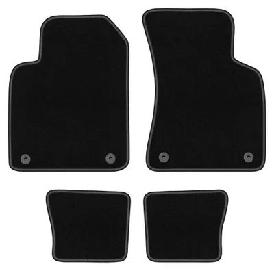 Immagine prodotto di Tappetini in moquette per Audi TT I 8N 1998-2006 (cabrio/roadster/coupé) – set 4 pezzi, neri, su misura – Wielganizator BASIC