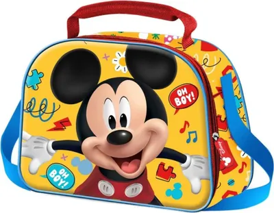 Produktbild von Disney Mickey 3D Lunchtasche 20x26x10cm