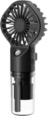 Productafbeelding van Mini-ventilator met nevelspray - draagbaar, geschikt voor school, kamperen en reizen