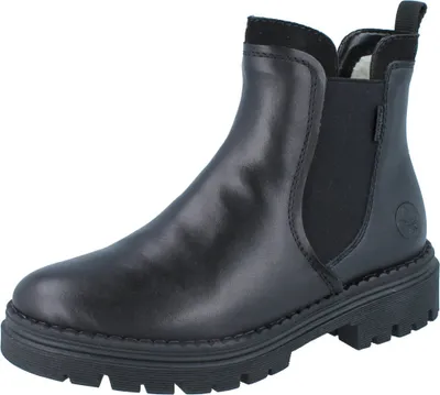 Produktbild von RIEKER Damen Chelsea Boot schwarz Leder - Größe: 39