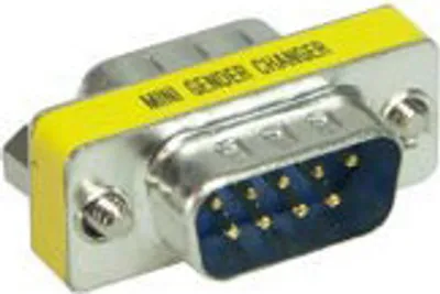 Produktbild von Gender-Changer, 9-Pol Stecker an Stecker, kurz, Good Connections®