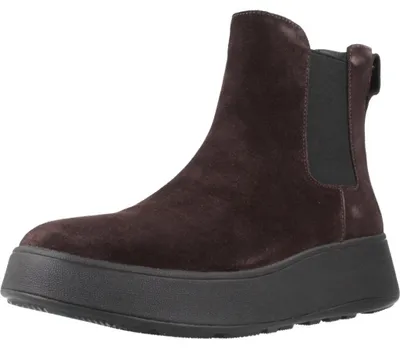 Produktbild von FITFLOP FitFlop F-Mode Suede Flatform Chelsea Boots BROWN 38