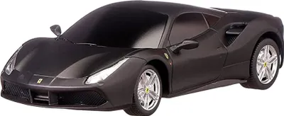 Zdjęcie produktu dla Ferrari 488 GTB skala 1:24 Rastar 76000 samochód sterowany czarny