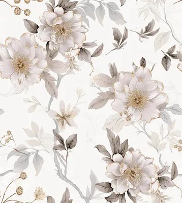 Immagine prodotto di Carta da parati autoadesiva a fiori in PVC vinile 44cm x 300cm