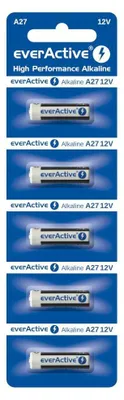 Zdjęcie produktu dla Baterie alkaliczne everActive 27A 12V - 5 sztuk