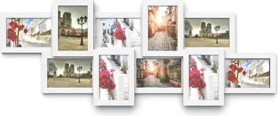 Image de Collage photo au format paysage pour 10 photos