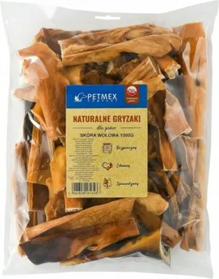 Immagine prodotto di Snack per cani Petmex Pelle di manzo e vitello 1 kg