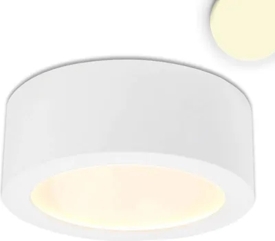 Produktbild von ISOLED LED Aufbauleuchte LUNA 12W, weiß, indirektes Licht, warmweiß