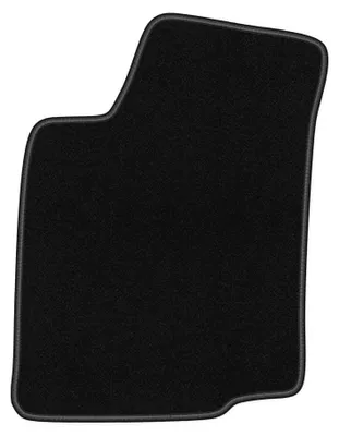 Produktbild von Fahrermatte Automatte Velours Schwarz für Volkswagen Passat B3 1988-1993