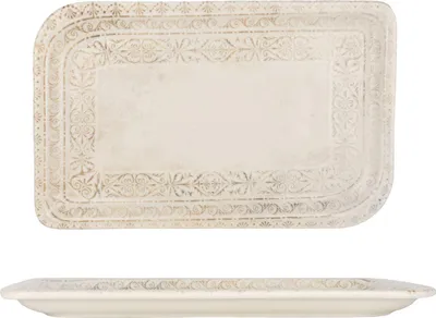 Image de By Bone Plat de service - Antico - Porcelaine - 30 x 17,5 cm