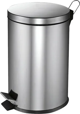 Image de Poubelle à pédale 20 litres - inox
