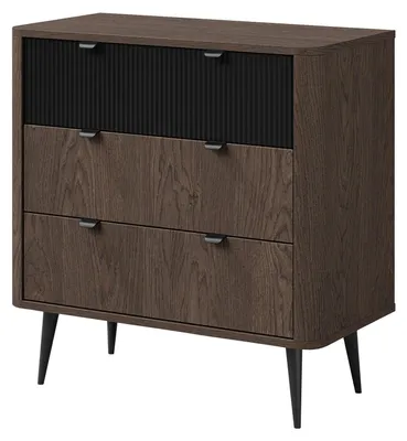 Produktbild von Marly Kommode 90 cm mit 3 Schubladen – Baltic Storm