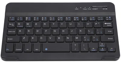 Zdjęcie produktu dla Smukła, lekka klawiatura bezprzewodowa Bluetooth dla systemów Android, iOS i Windows – kolor czarny