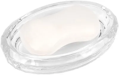 Obrázek produktu pro Skleněné dávkovače mýdla, kulaté dávkovače mýdla, dávkovače mýdla do kuchyně a koupelny, průhledné dávkovače mýdla do koupelny.