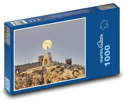 Zdjęcie produktu dla Puzzle 1000 Księżyc nad twierdzą - martinpuzzle