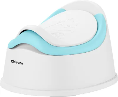 Immagine prodotto di Vasino per bambini Kidiyana con coperchio - blu