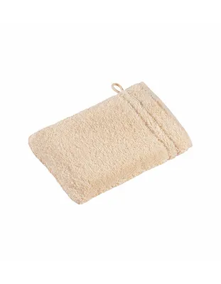 Produktbild von Vossen 116048 | Vienna Style Supersoft Waschhandschuh / 22 x 16 cm - Farbe: Chamois - Größe: 22 x 16 cm