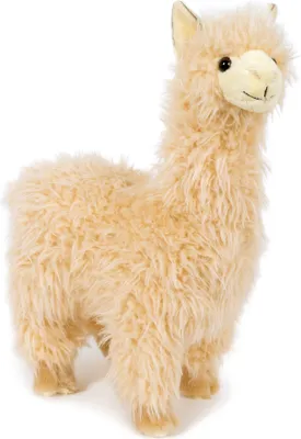 Produktbild von Plüschtier Alpaka 33cm beige, Kuscheltier Stofftiere Plüschtiere Lama Lamas Alpakas