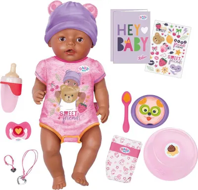Produktbild von BABY born Eva 43cm, Babypuppe, Weiblich, 3 Jahr(e), Junge/Mädchen, 430 mm, Mehrfarbig