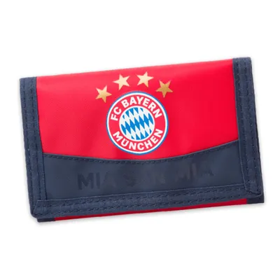 Produktbild von FC Bayern München Geldbeutel Mia san mia rot
