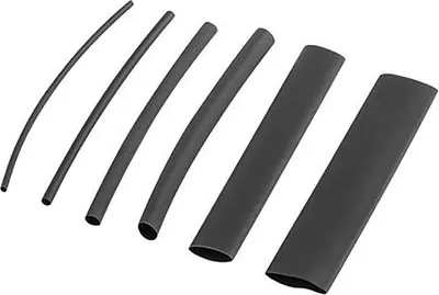 Produktbild von Lanberg ORG01-ST100B, Schrumpfschlauch, Schwarz, 10 cm, 100 Stück(e), Box