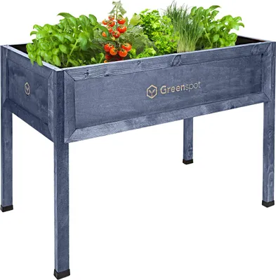 Produktbild von Greenspot Vintage Hochbeet Balkon & Terrasse 110x55x80cm Weiß