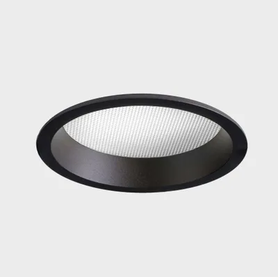Zdjęcie produktu dla KOHL LIGHTING KOHL-Lighting LIM oprawa wpuszczana z ramką 176 mm czarna 25 W CRI 80 4000K PHASE CUT