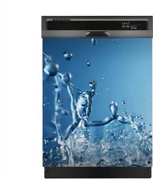 Produktbild von Aufkleber sticker 60x70 cm Dekorative folie Spülmaschine - Spritzen Wasser