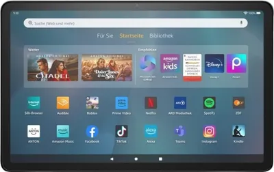 Produktbild von Amazon Fire B0CWW3RFM9, 27,9 cm (11"), 2000 x 1200 Pixel, 64 GB, 4 GB, Grau