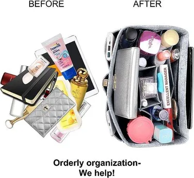 Immagine prodotto di Organizer multifunzionale per cosmetici in pile grigio, ideale come borsa da viaggio o da scuola