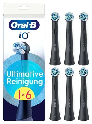 Immagine prodotto di Spazzolini Oral-B iO Pulizia definitiva Nero 6 pezzi