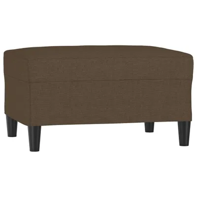 Zdjęcie produktu dla vidaXL Podnóżek brązowy 70x55x41 cm tkanina