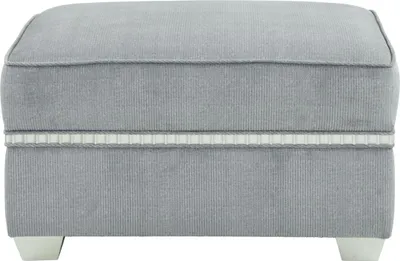 Produktbild von Textil Hocker Sofa Pouf Polster Beistellhocker Möbelhocker Hocker Holz Sitz Neu
