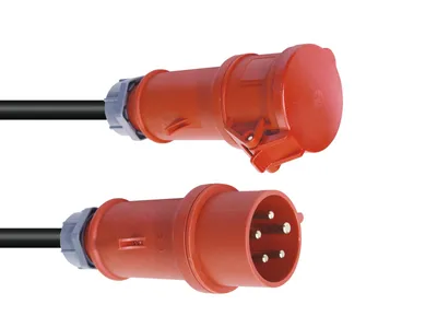Produktbild von PSSO CEE Verlängerung 32A 5x6 10m rot