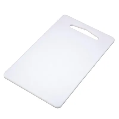 Produktbild von Hygiplas rechteckiges Bar Schneidebrett weiß 25,5cm