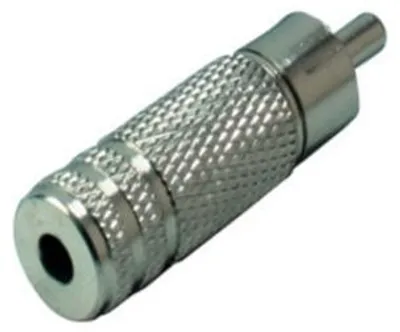 Produktbild von Cinchstecker/Klinkenbuchse Mono 3,5mm Metall