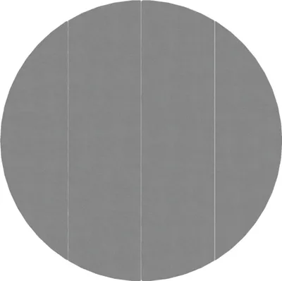 Produktbild von vidaXL Pool-Bodentuch Hellgrau Ø500 cm Polyester Geotextil
