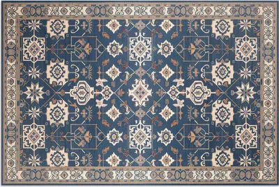 Produktbild von Ornamentales Muster im persischen Vintage-Stil – Vinylteppich – 60x90 cm – Outdoor Teppich – Terrasse – Wetterfest – Modern