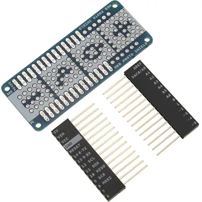 Produktbild von Arduino MKR Proto Shield, Proto-Schild, Arduino, Arduino, Blau, 25 mm, 61,5 mm