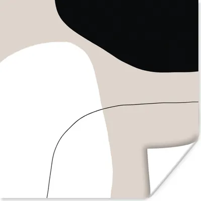 Produktbild von MuchoWow® Poster Formulare - Abstrakt - Gestaltung 75x75 cm - Wand Dekoration