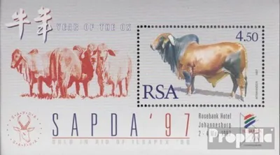 Produktbild von Briefmarken Südafrika 1997 Mi Block54 (kompl.Ausg.) postfrisch SAPDA 97