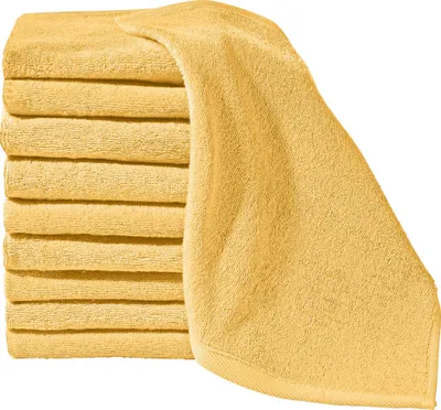Produktbild von Erwin Müller Seiftuch Heidenheim" 10er-Pack gelb 30x30 cm"