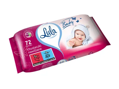 Immagine prodotto di Lula Chusteczki nawilżane z Alantoiną 72 sztuk