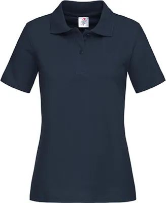 Produktbild von Stedman ST3100 | Damen Piqué Poloshirt 100 - Farbe: Blue Midnight - Größe: XXL
